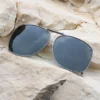Clip-Ons SQR1-54 Gunmetal Polarised Gray