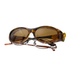 kid size leopard cocoons fitover sunglasses