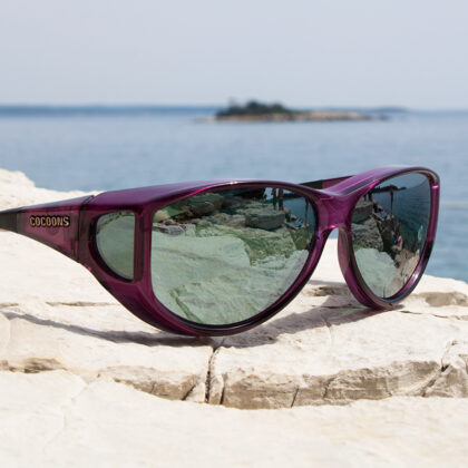 Slip Stream (LX) Amethyst Polarised Silver Mirror - Image 2