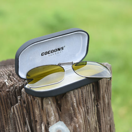 Clip-Ons SQR2-56 Gunmetal Polarised Yellow